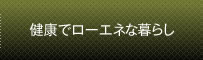 健康でローエネな暮らし